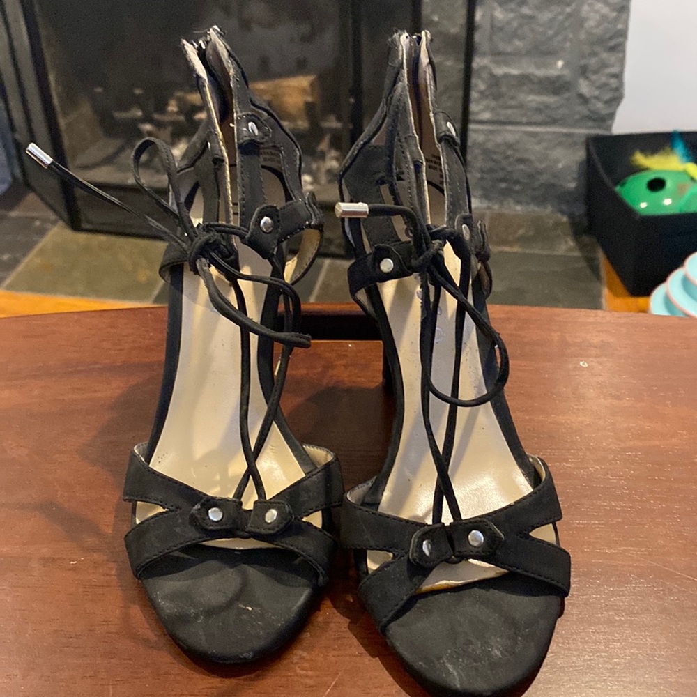 Black heels